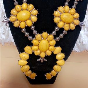 Beautiful squash blossom necklace